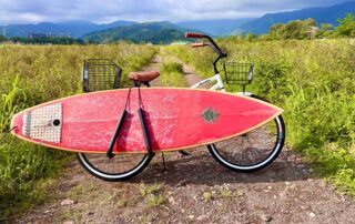 Bicycle Rental in Jaco Costa Rica, Bicycle Rental with Surf Rack